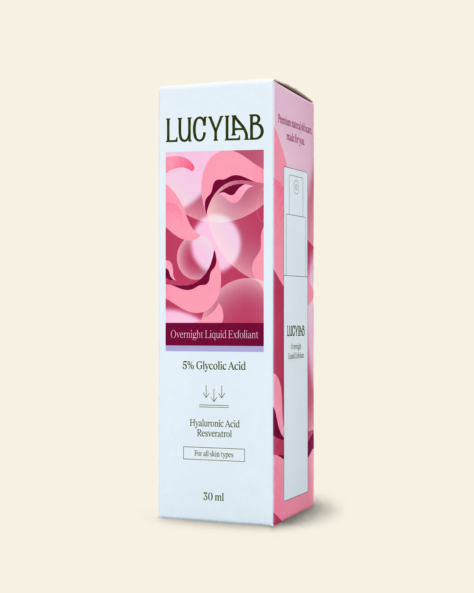 Nočný omladzujúci exfoliant 30 ml | LucyLab