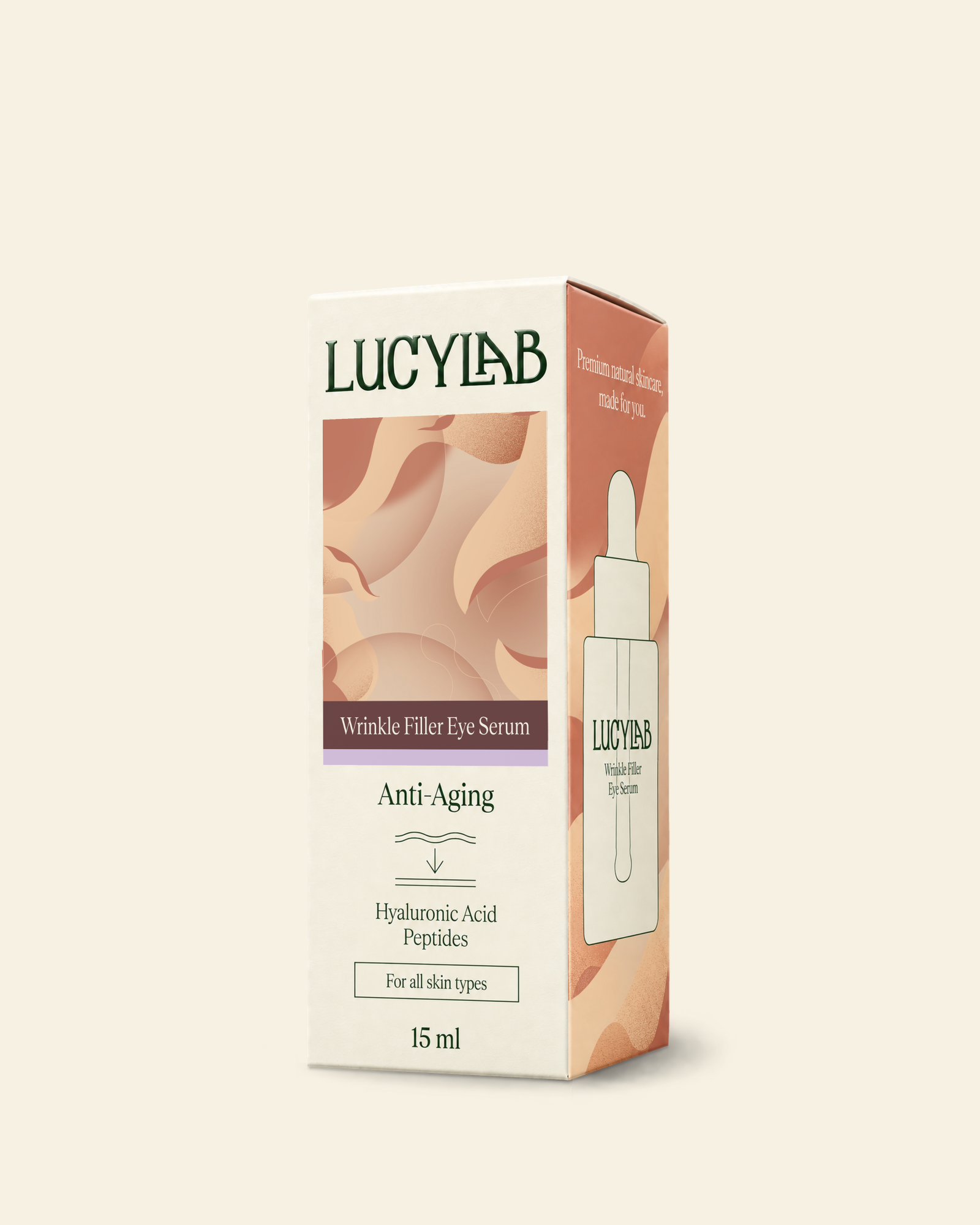 Očné sérum - Hyaluron a Peptidy 15 ml | LucyLab