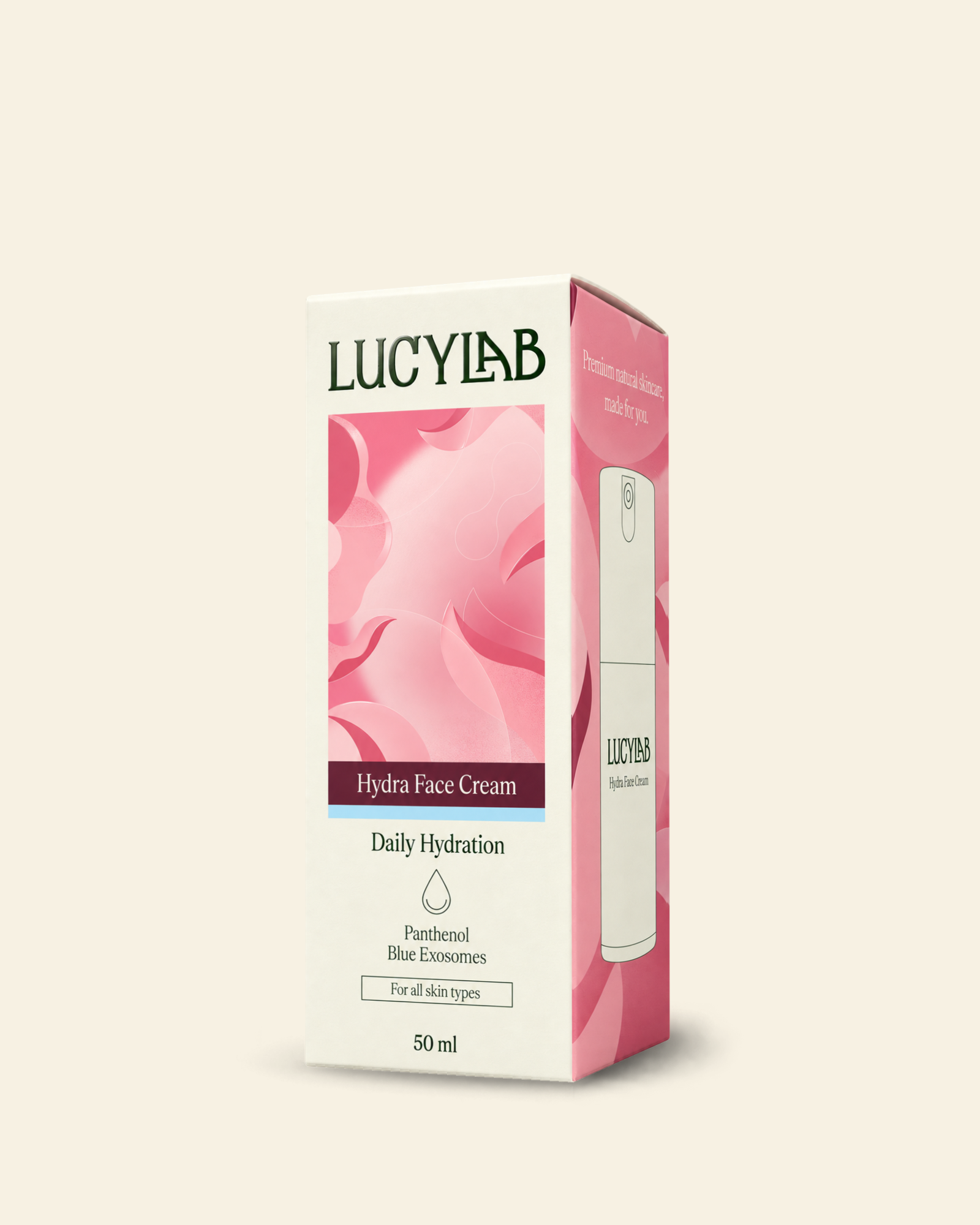 Ľahký hydratačný pleťový krém 50 ml | LucyLab