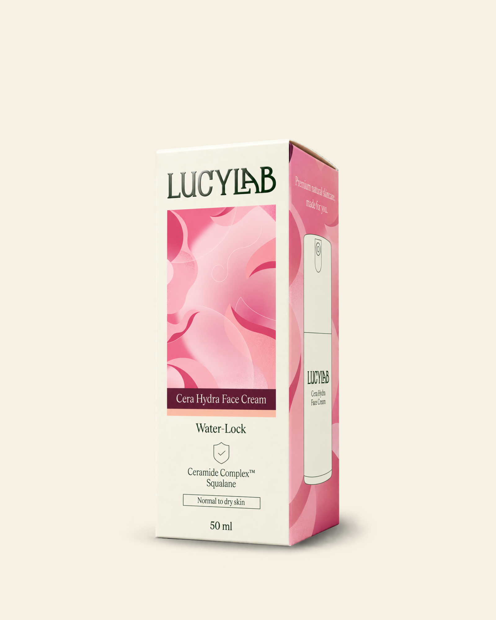 Hydratačný pleťový krém s ceramidmi 50 ml | LucyLab