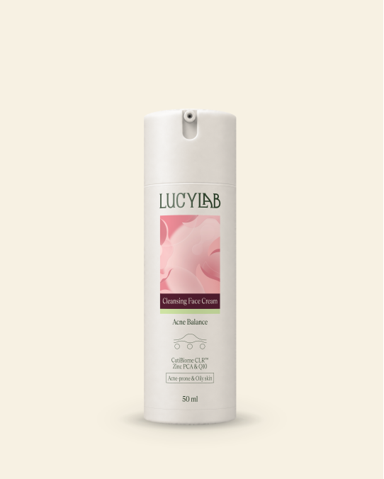 Čistiaci pleťový krém na akné 50 ml | LucyLab