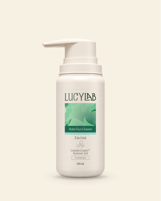 Čistiaci gél na pleť - hydratačný 3 v 1, 100 ml | LucyLab