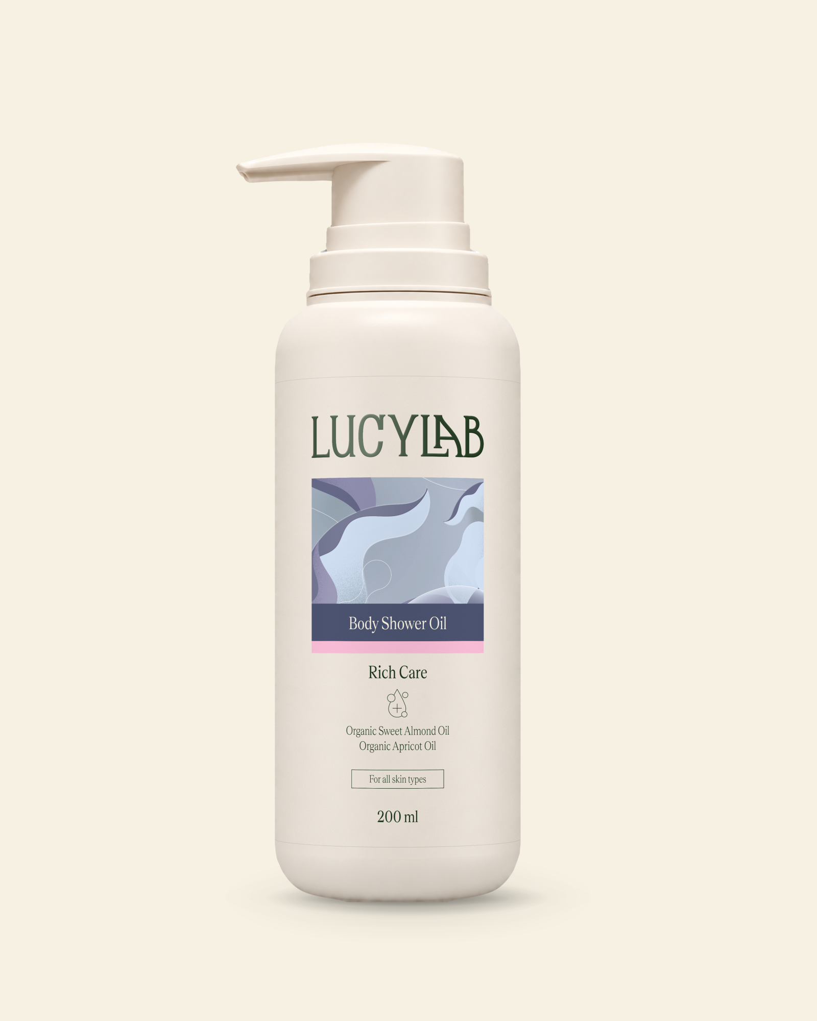 Luxusný telový sprchový olej 200 ml | LucyLab