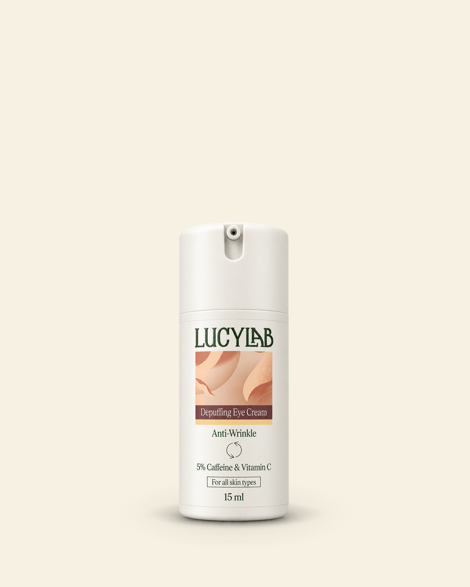 Výživný očný krém s kofeínom 15 ml | LucyLab