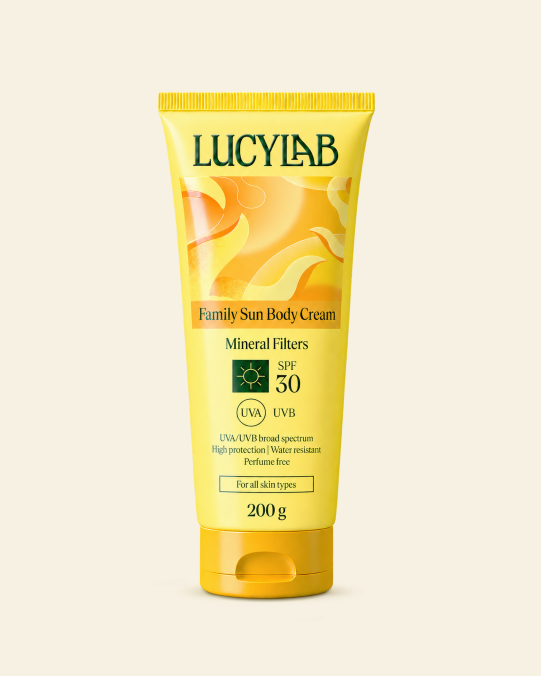 Ochranný telový krém SPF 50, 200 g | LucyLab