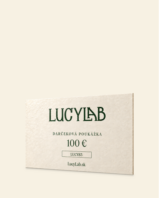 Darčeková poukážka 100€ (Papierová) | LucyLab