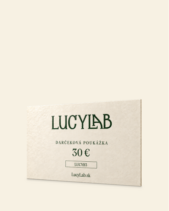 Darčeková poukážka 30€ (Elektronická) | LucyLab