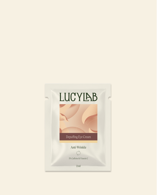 Vzorka - Výživný očný krém s kofeínom 2 ml | LucyLab
