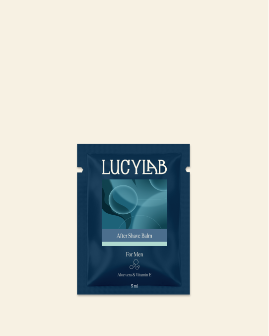 Vzorka - Upokojujúci balzam po holení 5 ml | LucyLab