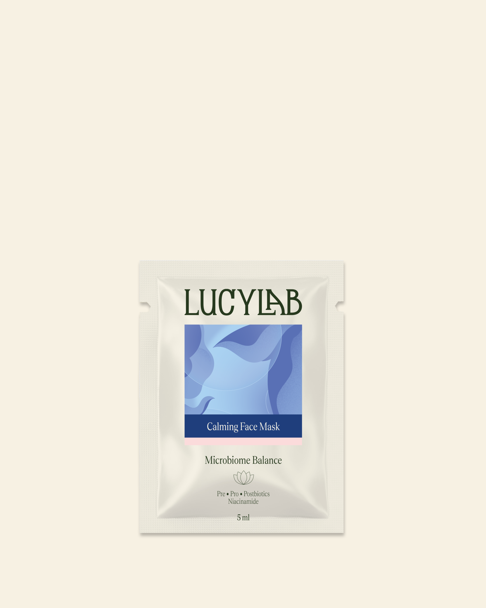 Vzorka - Upokojujúca a výživná maska 5 ml | LucyLab